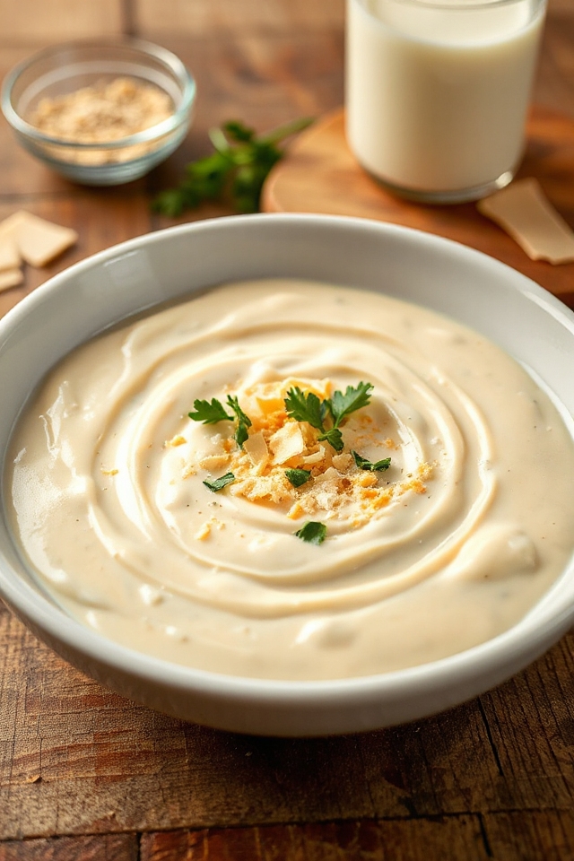 creamy gluten free alfredo sauce