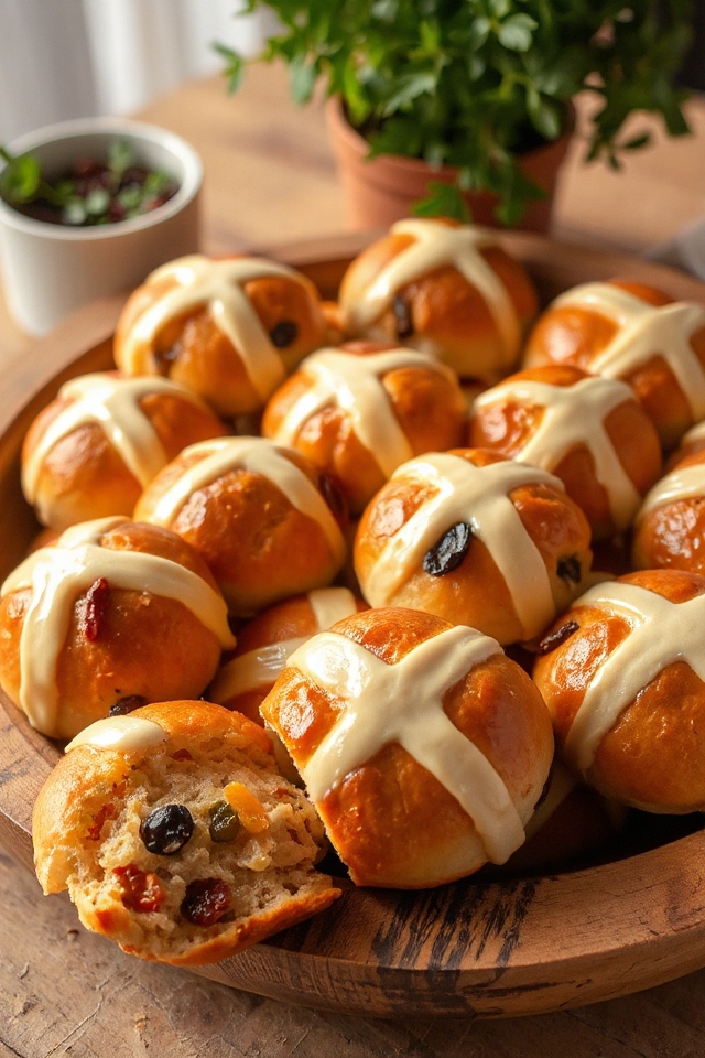 delightful gluten free hot cross buns