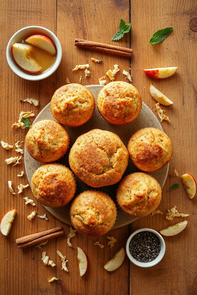 gluten free apple muffins