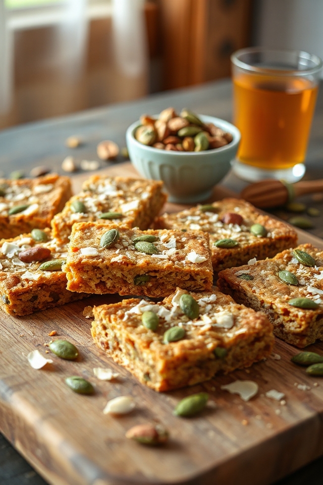 gluten free breakfast bars recipe