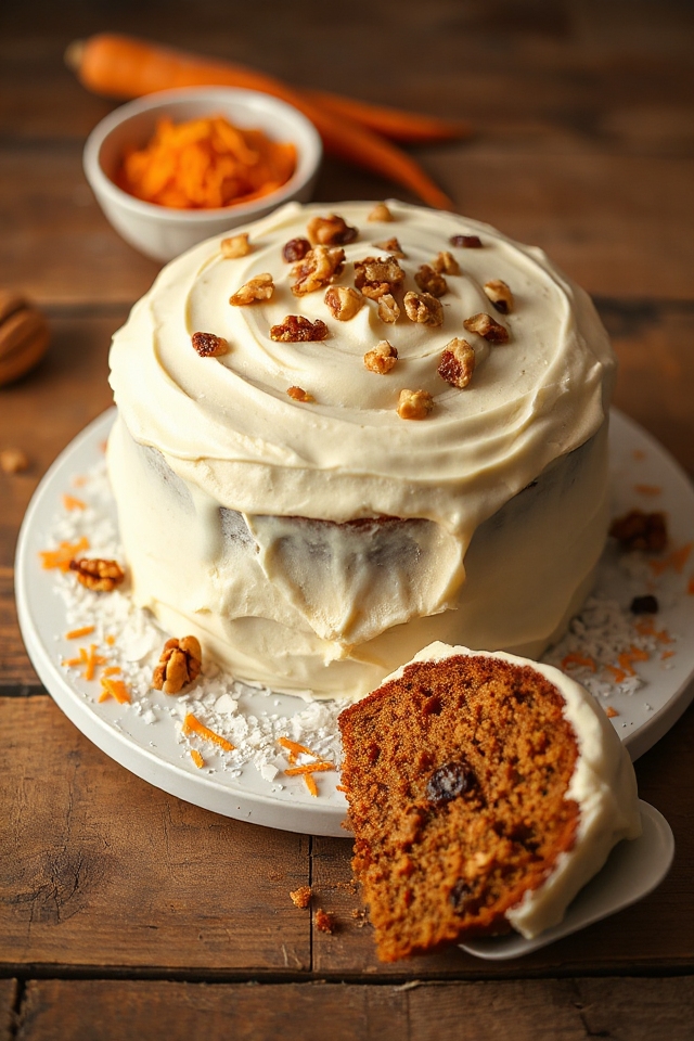 gluten free carrot cake