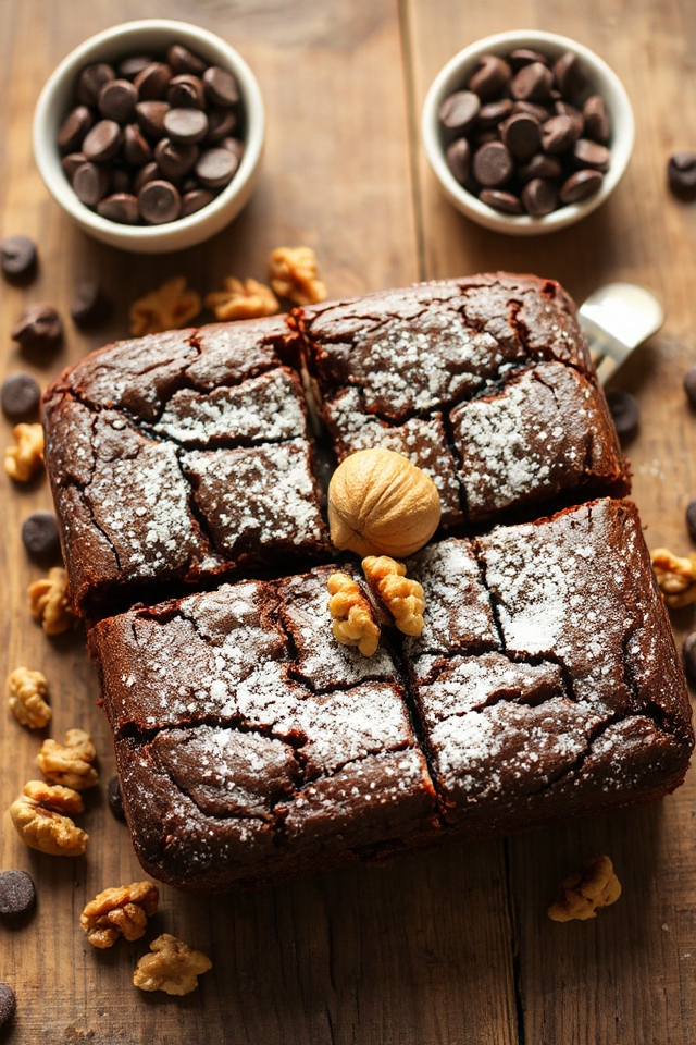 gluten free chocolate brownies