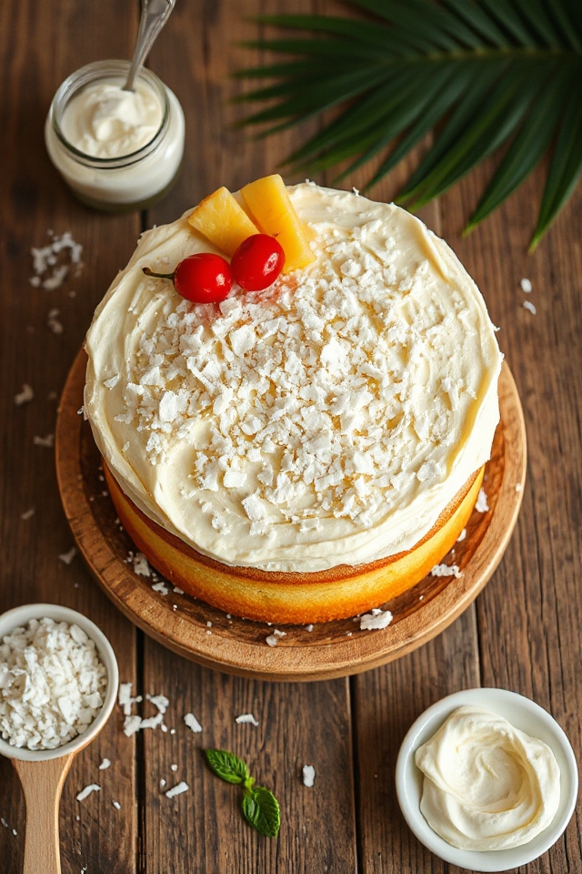 gluten free coconut cake