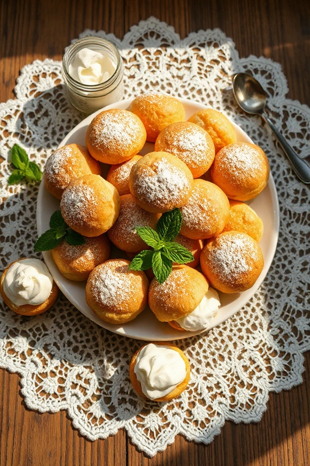 gluten free cream puffs