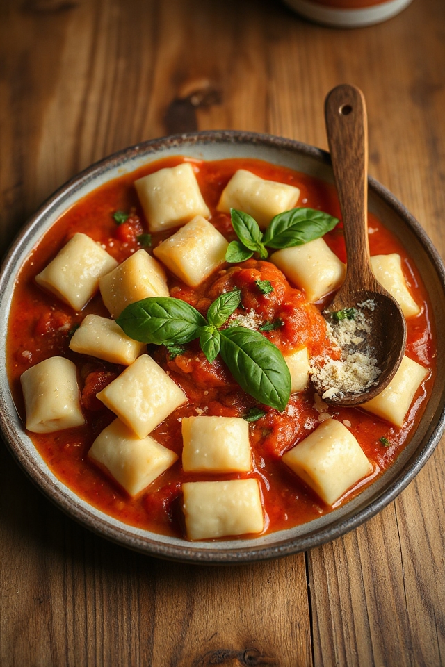 gluten free gnocchi recipe
