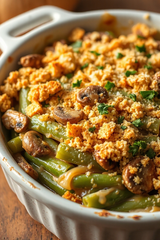 gluten free green bean casserole