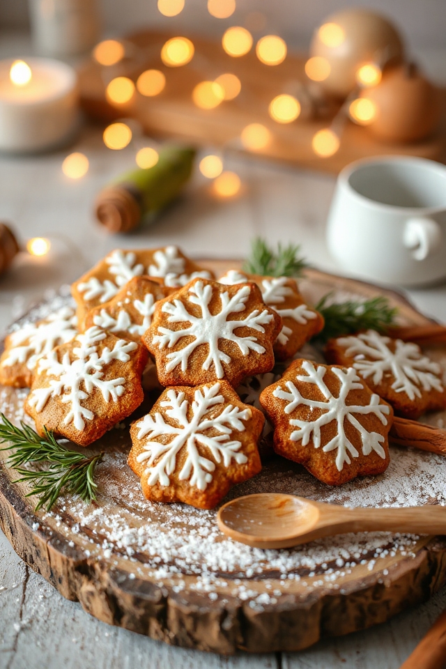 gluten free holiday gingerbread cookies