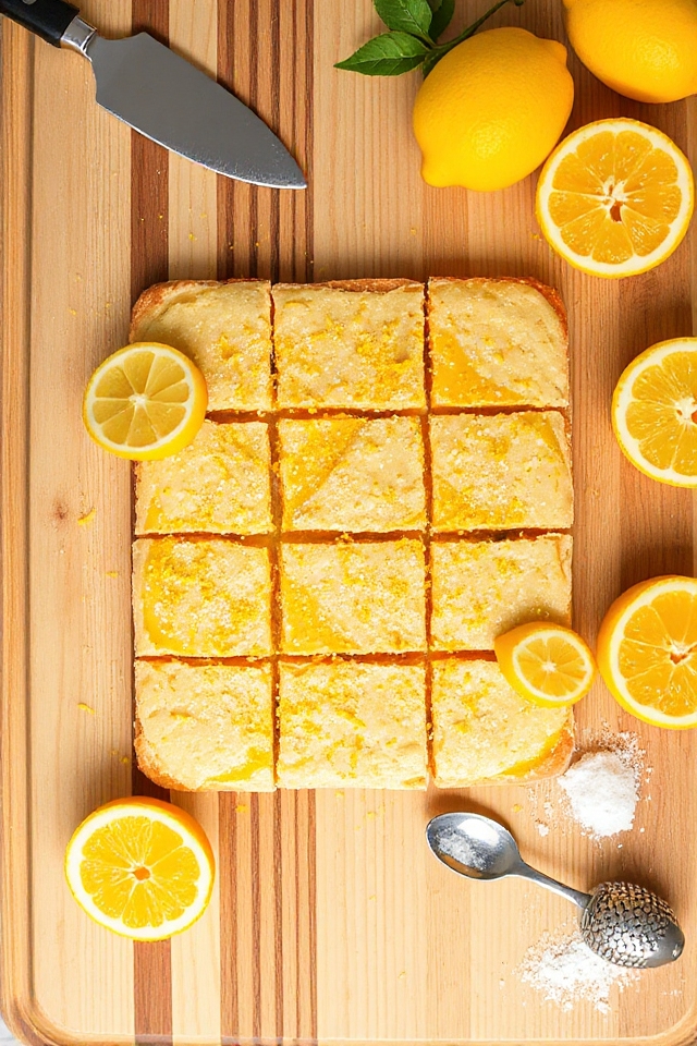 gluten free lemon bars