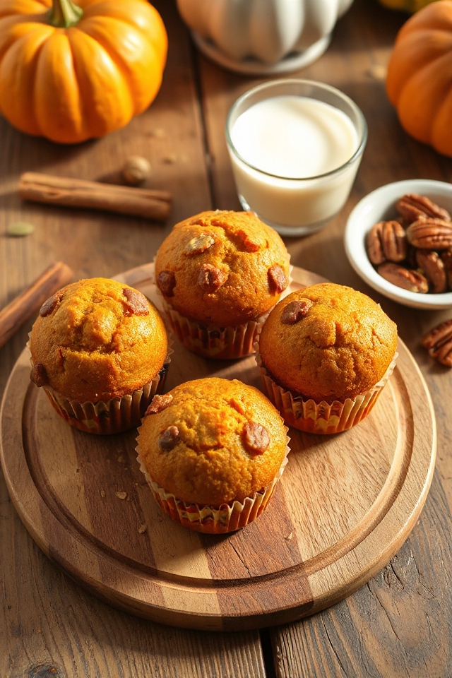gluten free pumpkin muffins