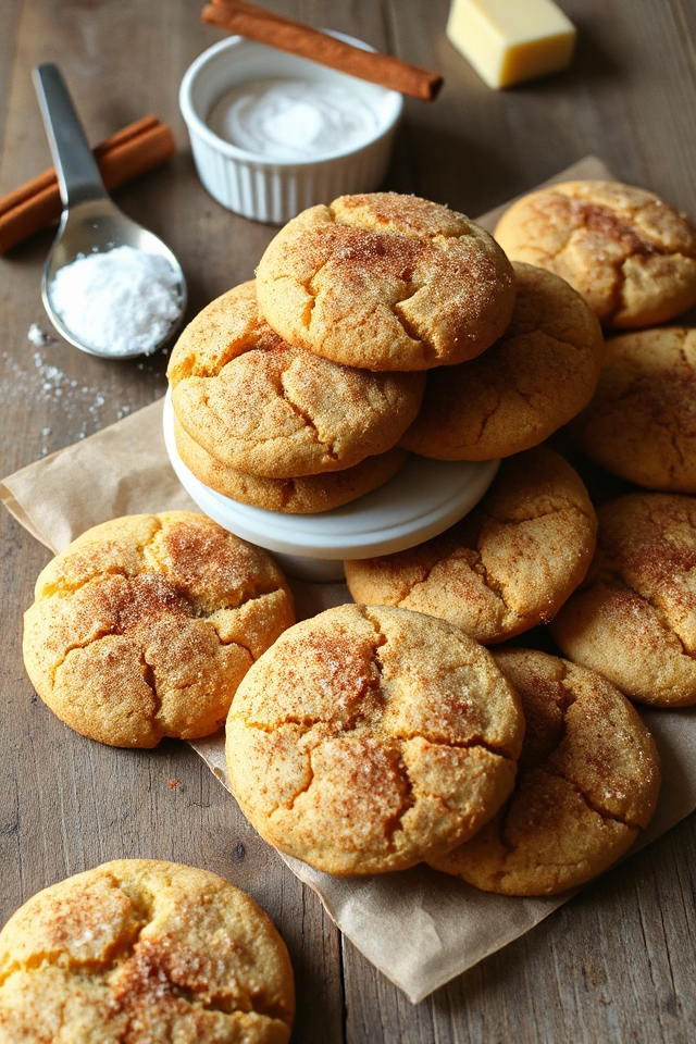 gluten free snickerdoodle cookies