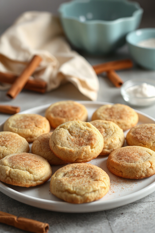 gluten free snickerdoodles recipe
