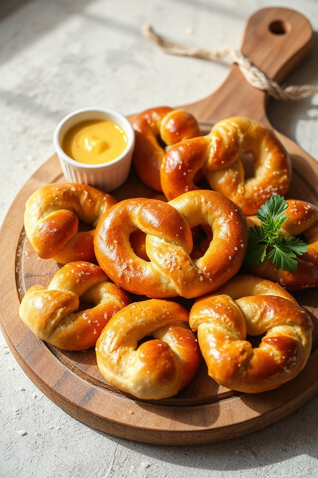 gluten free soft pretzels