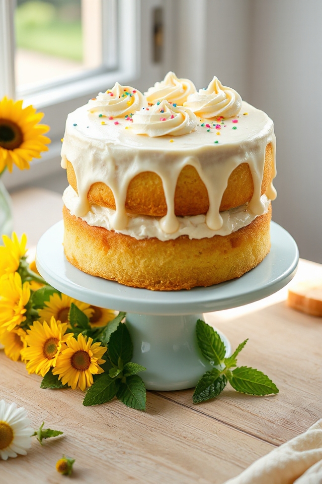 gluten free yellow cake