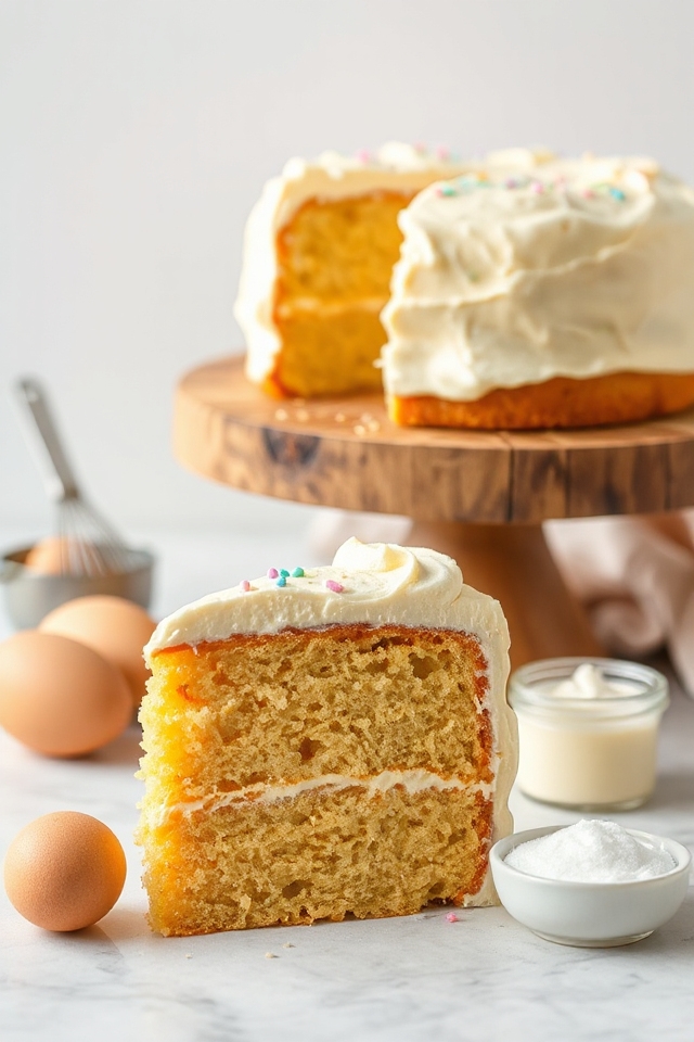 gluten free yellow cake recipe