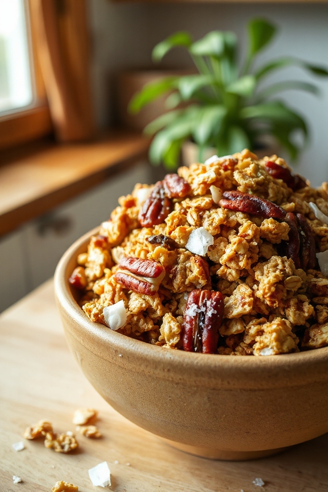 homemade gluten free granola recipe